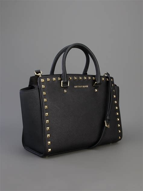 michael kors selma purse|michael kors selma studded.